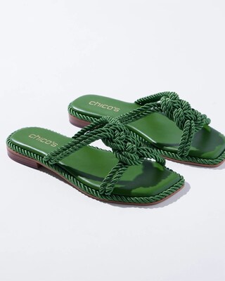 Cord Sandals