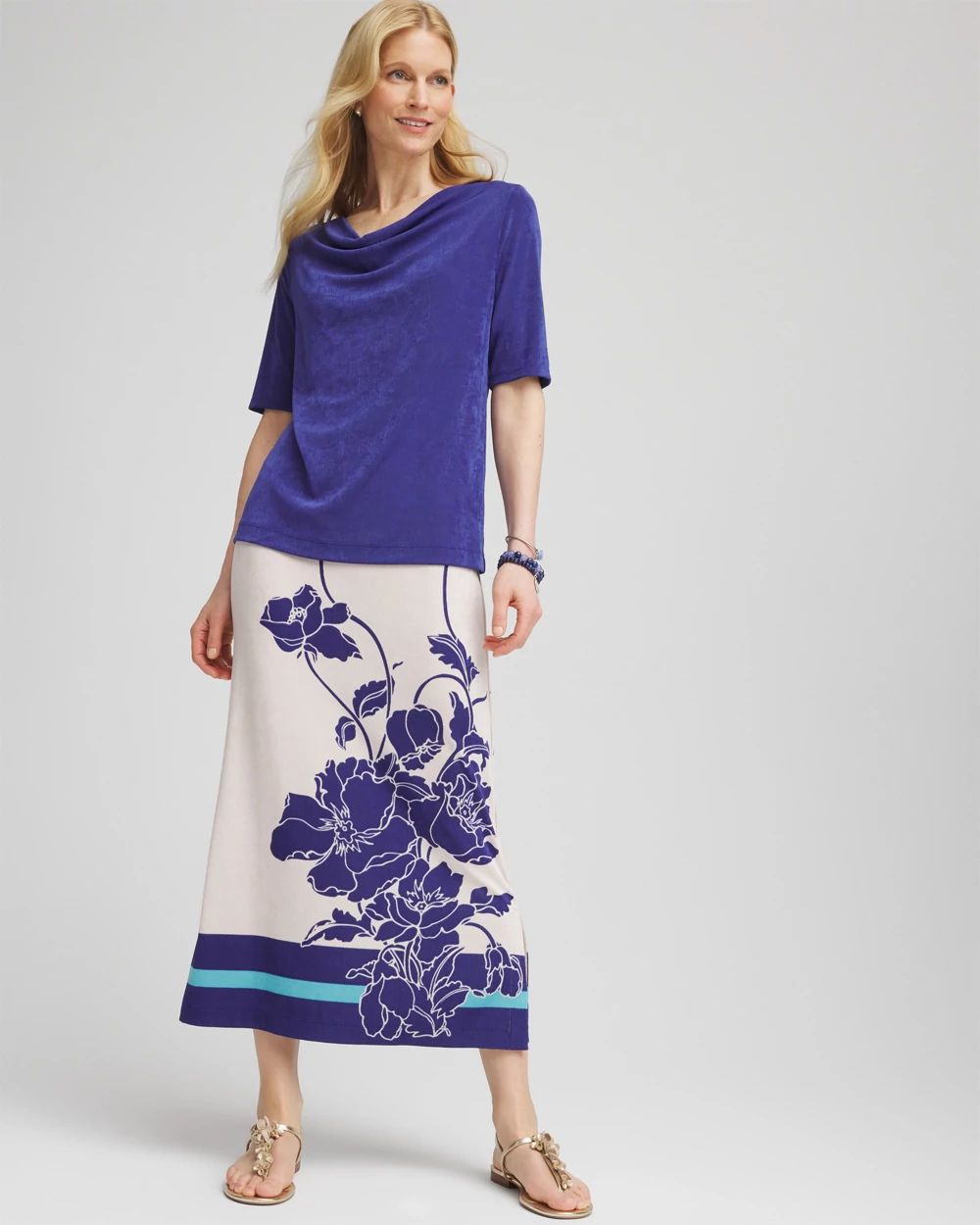 Travelers™ Wildflower Midi Skirt