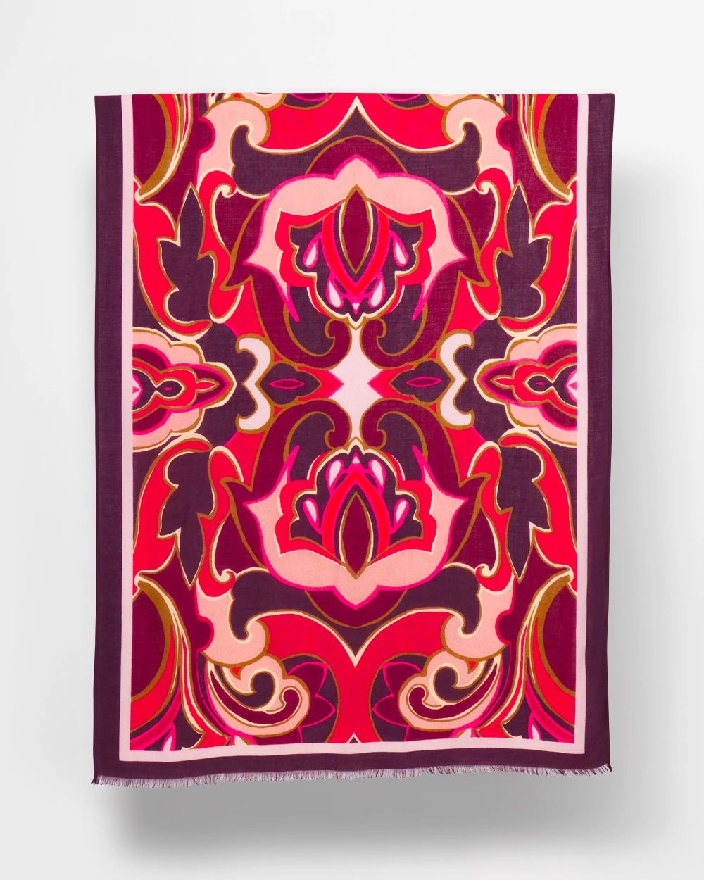 Swirl Print Scarf