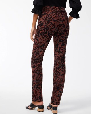 Brigitte Scroll Print Pants