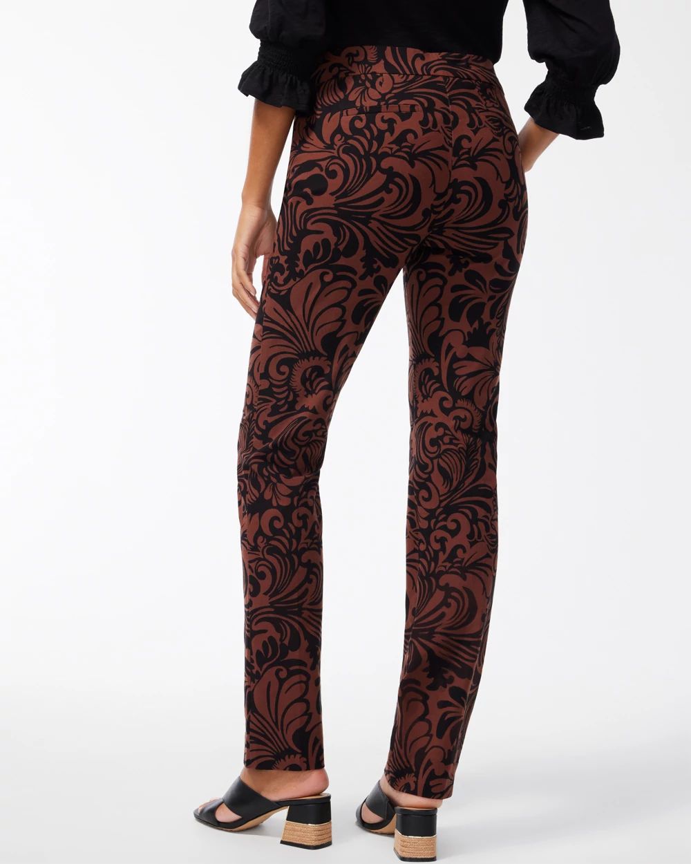 Brigitte Scroll Print Pants