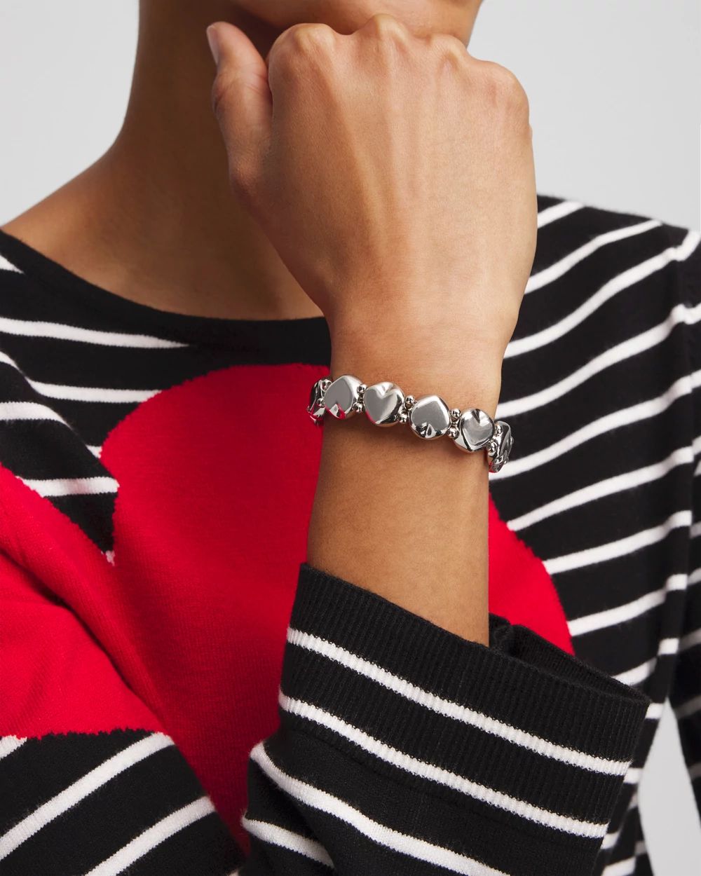 Red Stretch Bracelet