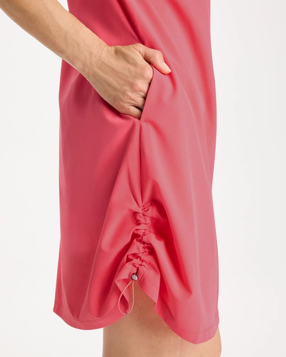 Zenergy® UPF Mockneck Bungee Dress click to view larger image.