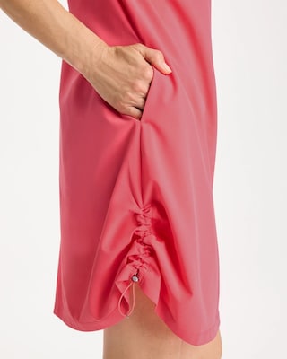 Zenergy® UPF Mockneck Bungee Dress click to view larger image.