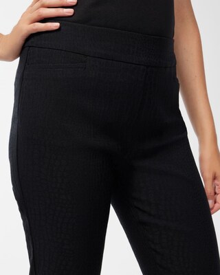 Brigitte Reptile Jacquard Pants