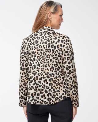 Zenergy UPF Animal Print Long Sleeve Top