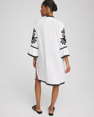 Embroidered Beach Swimsuit Cover Up click to view larger image.