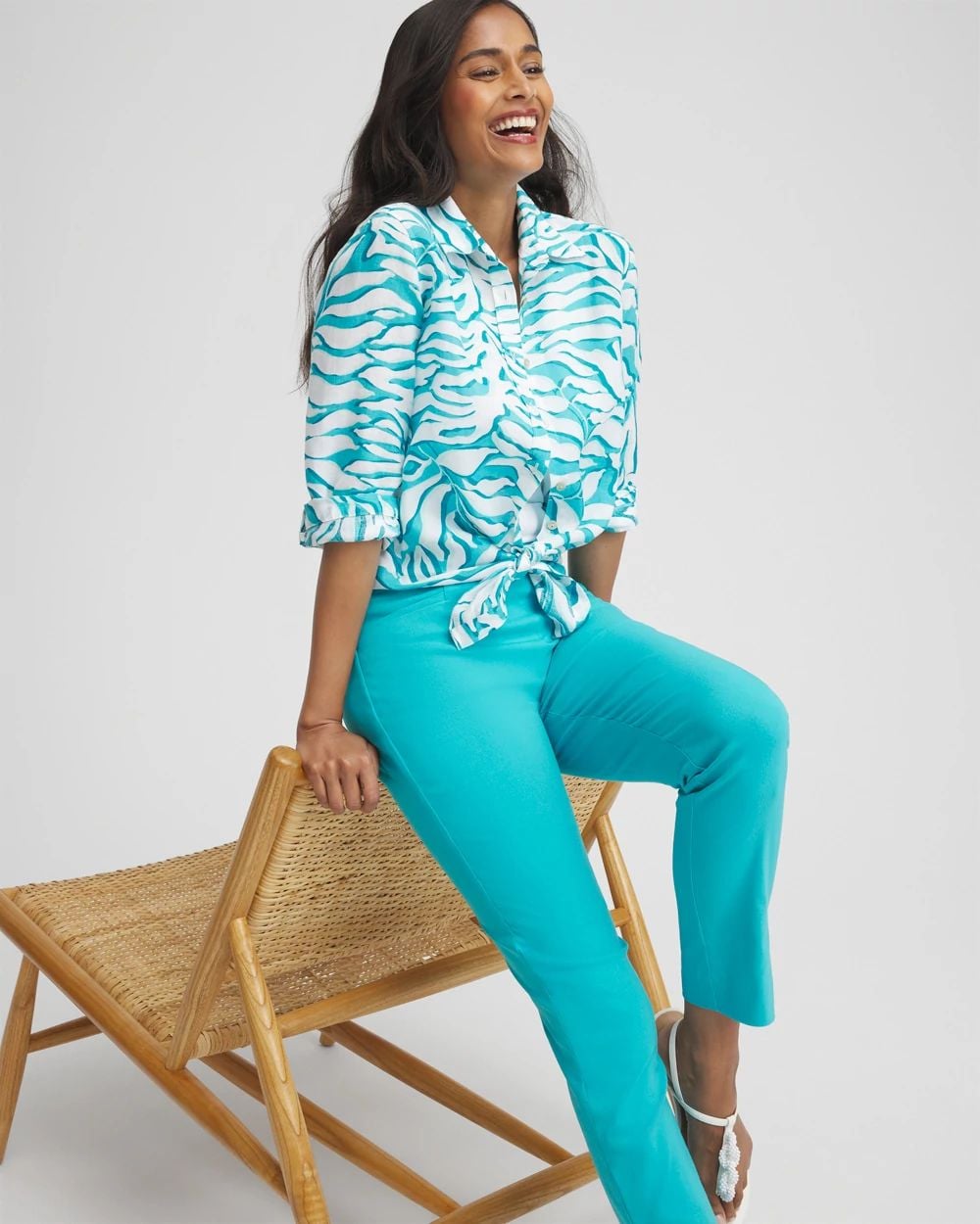 Brigitte™ Pull-On Slim Ankle Pants