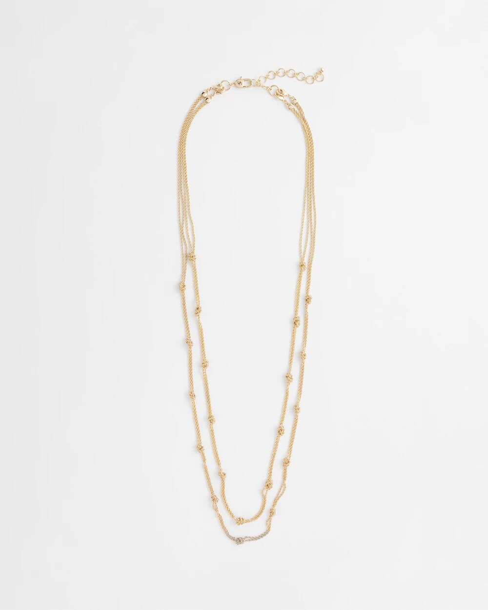Multi-strand Gold-Tone Necklace