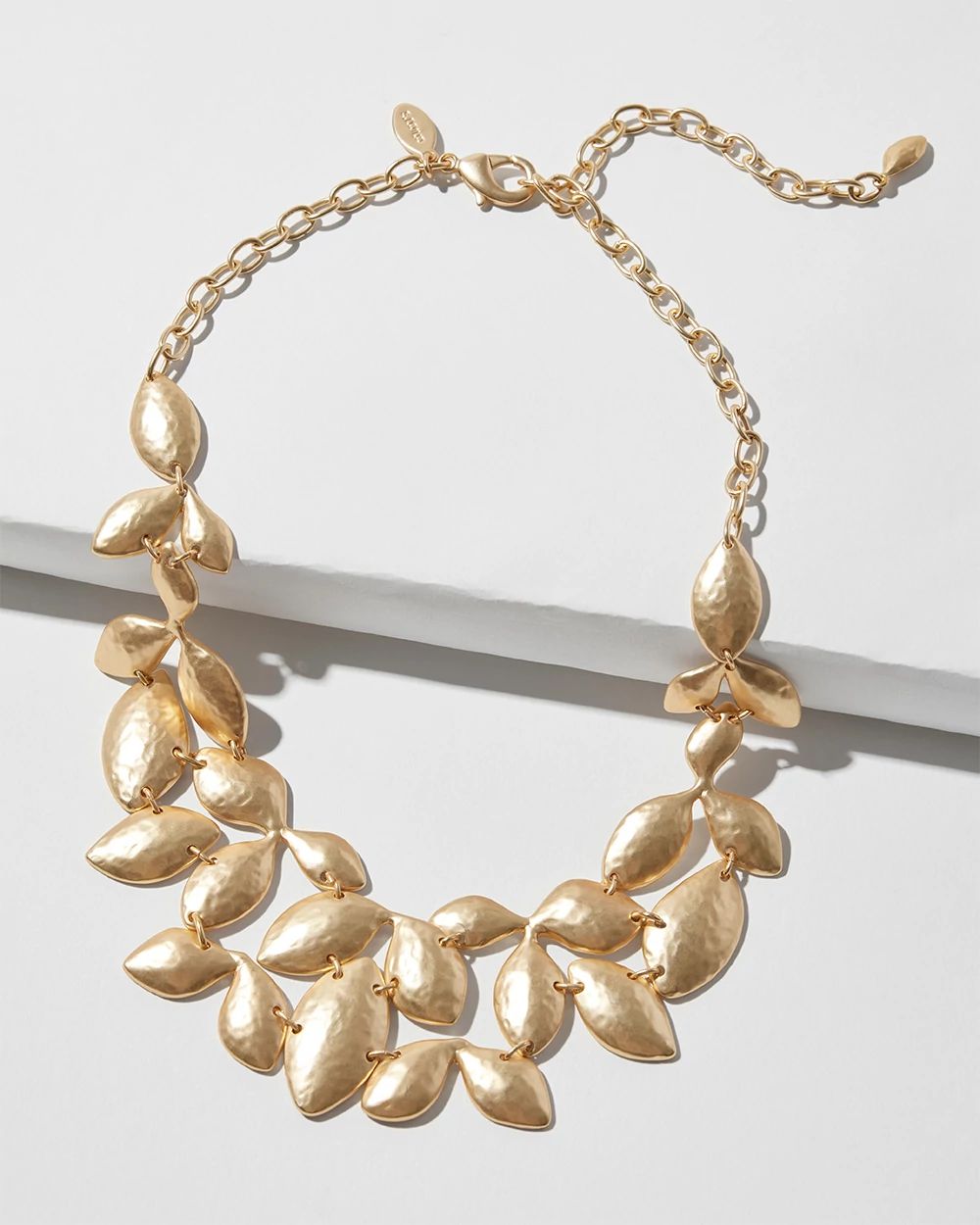 Leaf Bib Necklace