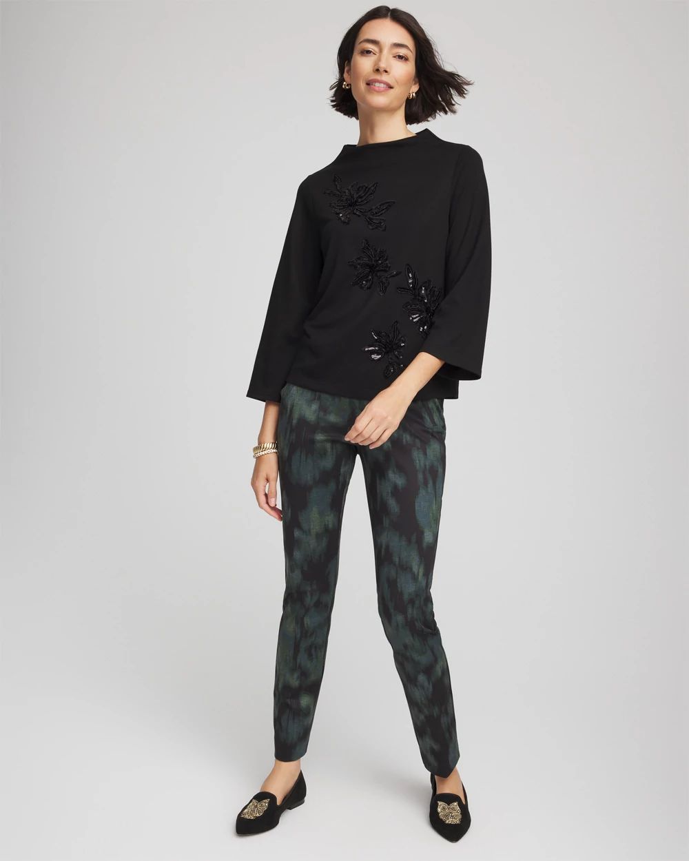 Embellished Structured Top