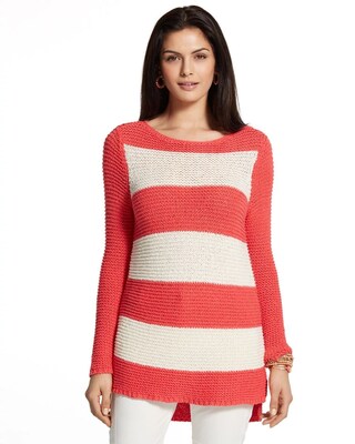 Horizontal Stripe Harley Pullover Sweater