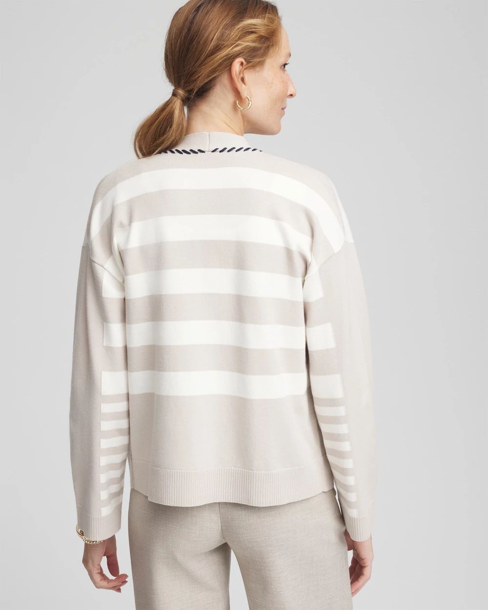 Striped Cardigan