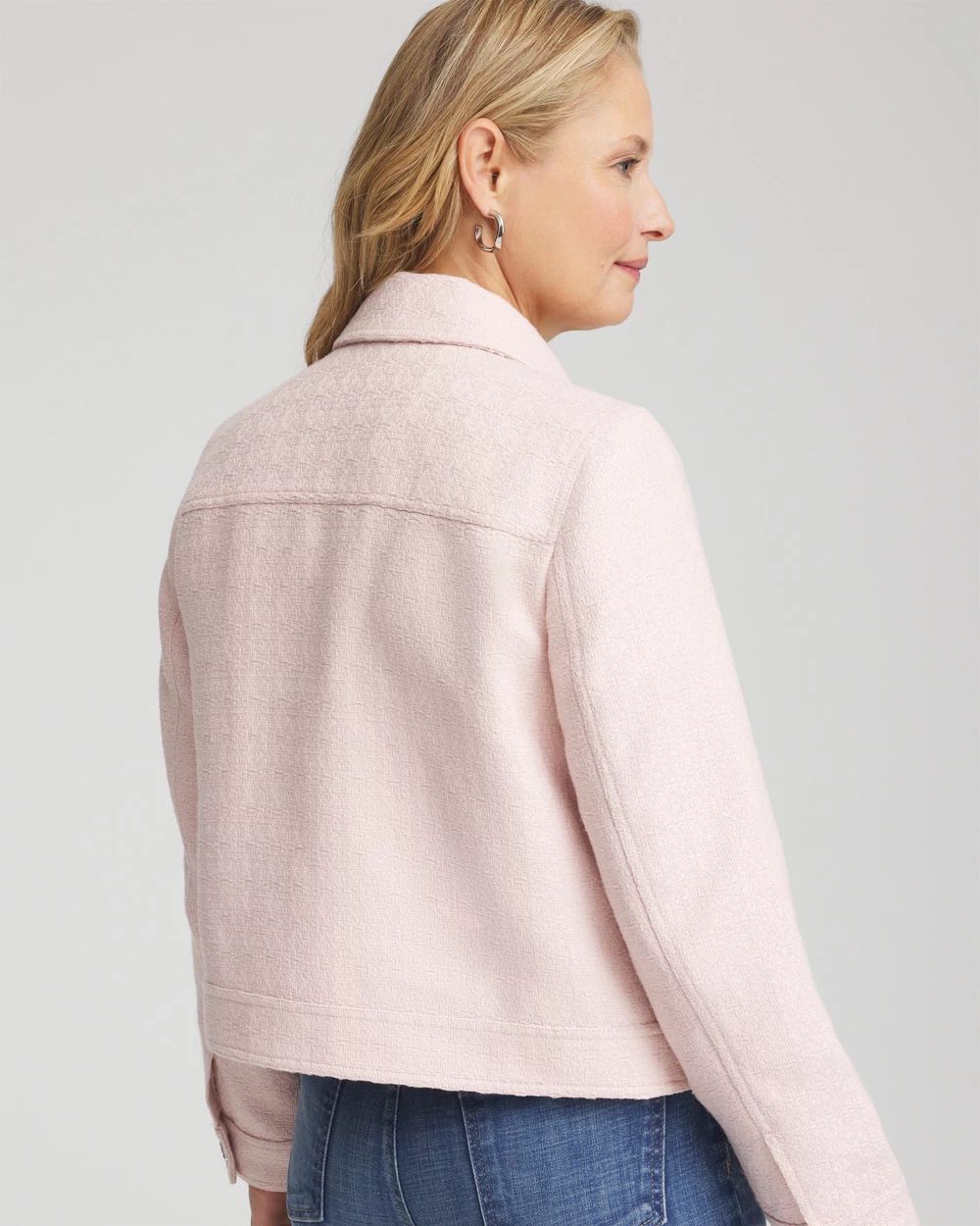 Boucle Casual Jacket click to view larger image.