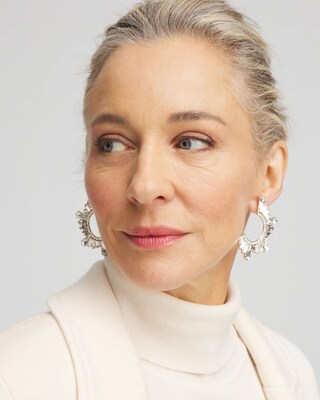 No Droop™ Front to Back Embellished Earrings