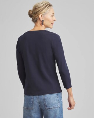 3/4 Sleeve Perfect Tee click to view larger image.