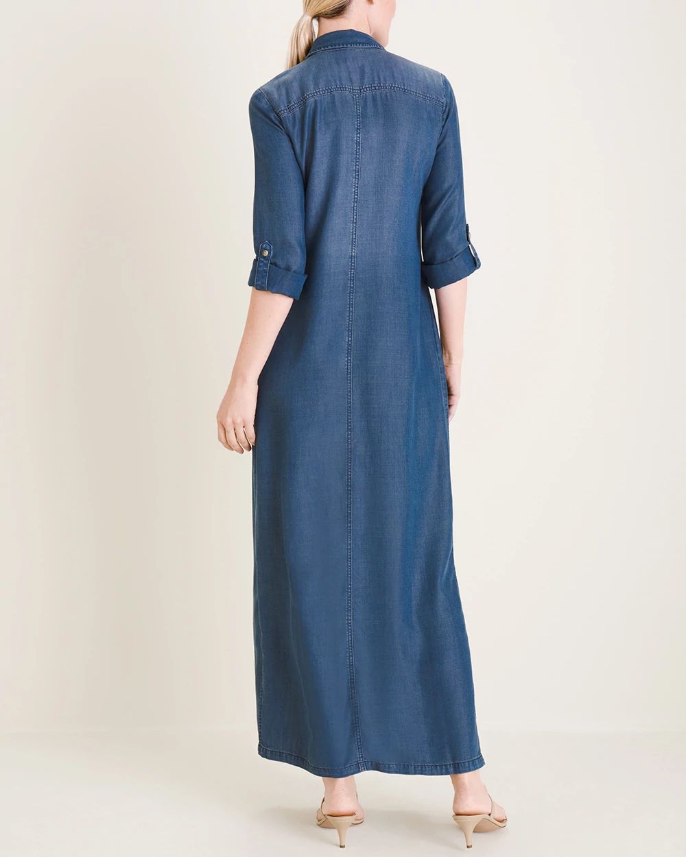Denim Maxi Dress