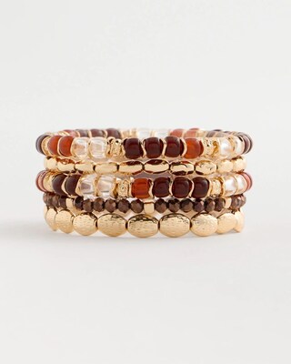 Layering Stretch Bracelet Set of Five