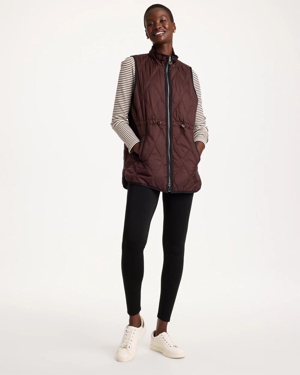Zenergy® Quilted Puffer Vest click to view larger image.