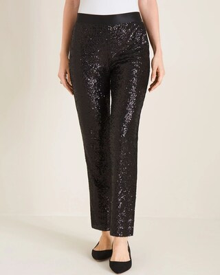 Sequin Jogger Pants