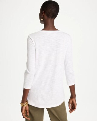 Cotton Slub Tee click to view larger image.
