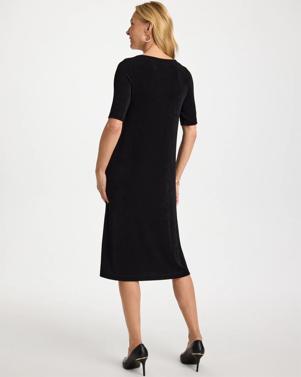 Travelers™ Elbow Sleeve Dress click to view larger image.
