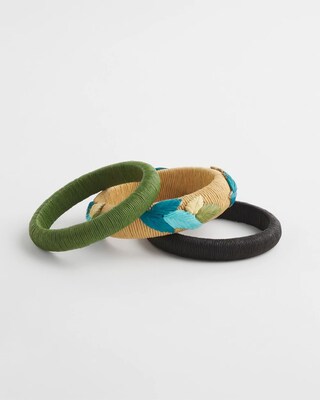 Raffia Bracelet Set click to view larger image.