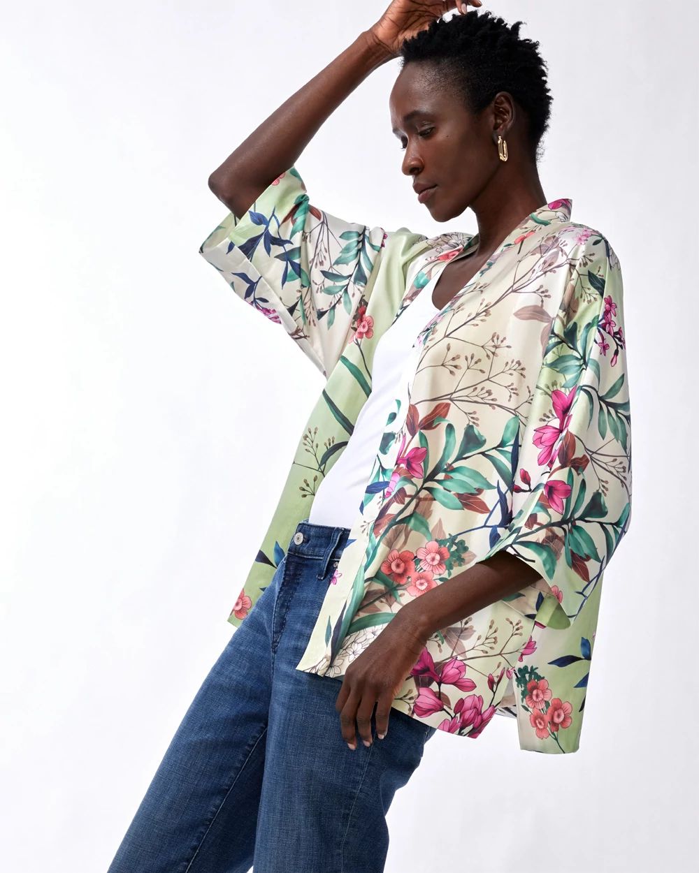 Floral Kimono