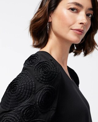Rose Applique Top