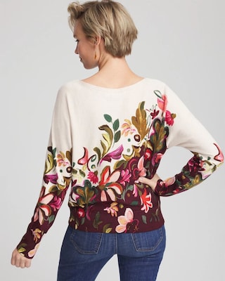 Ella Dolman Chianti Pullover Sweater click to view larger image.