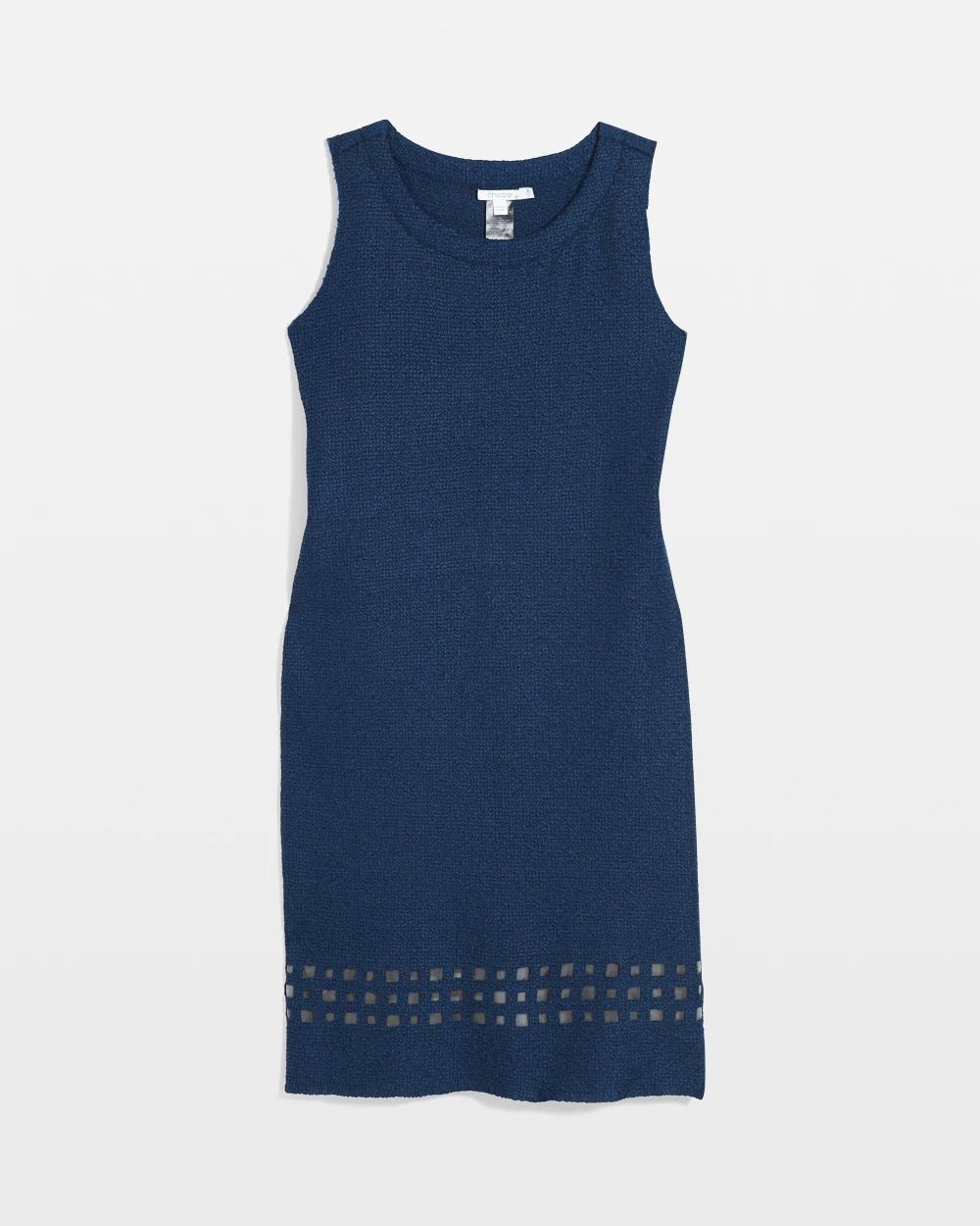 Travelers™ Sleeveless Crushed Cutout-Hem Dress