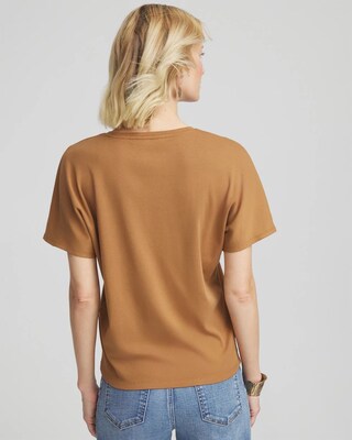 Studded Tapered Dolman Top click to view larger image.