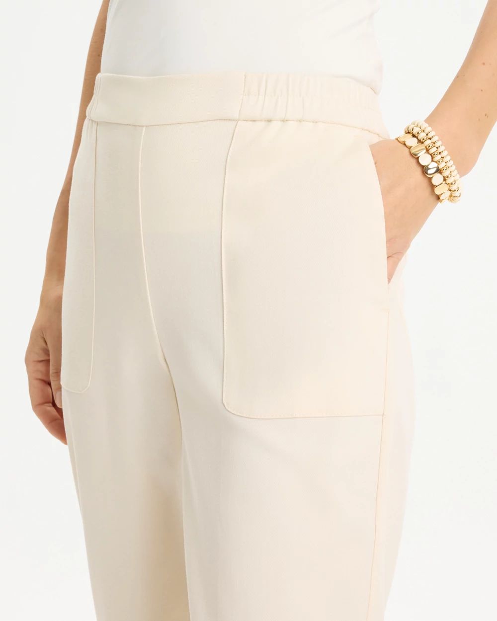 Relaxed Tapered Crop Pants click to view larger image.