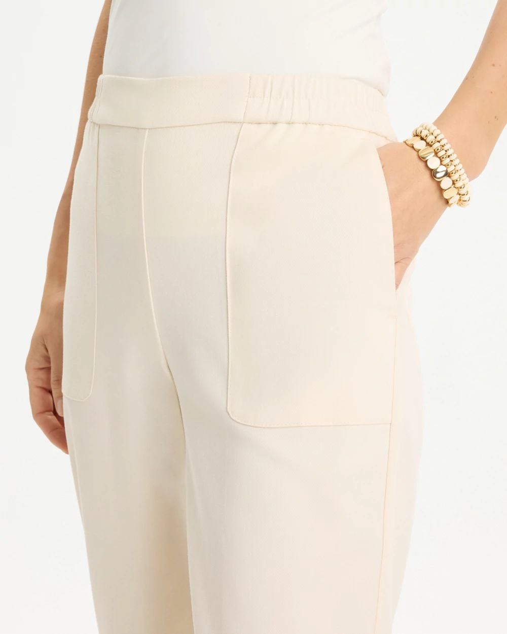 Relaxed Tapered Crop Pants