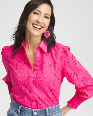 Eyelet Shirt