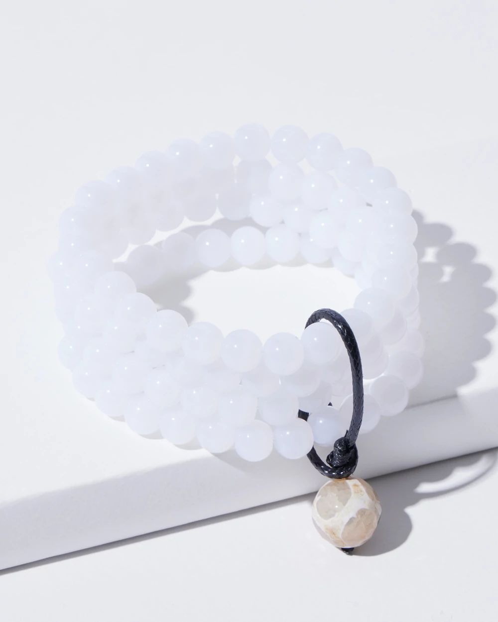 Convertible White Stretch Bracelets
