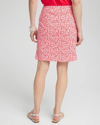 Brigitte Pull-On Reef Print Skort