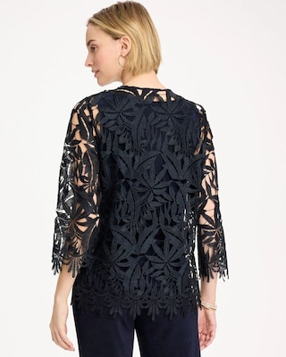 Travelers™ Galloon Lace Jacket click to view larger image.