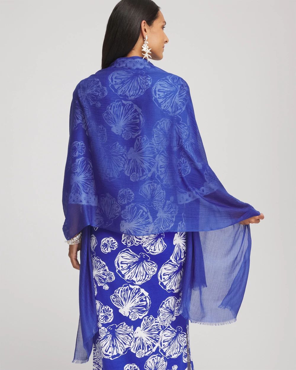 Lightweight Cashmere-Blend Wrap