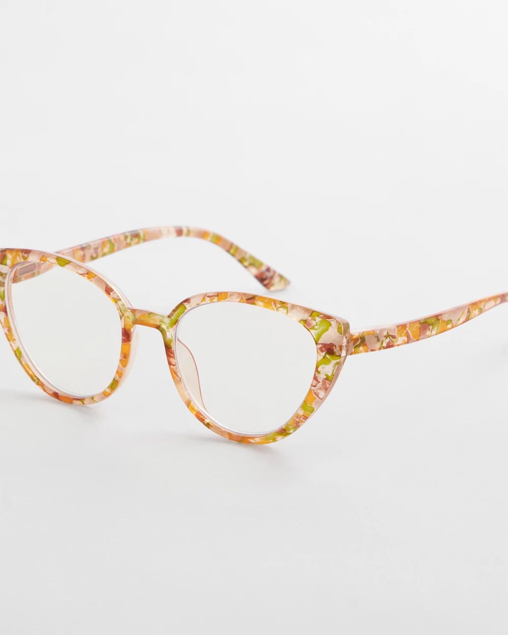 Spring Tortoise Cat-Eye Readers