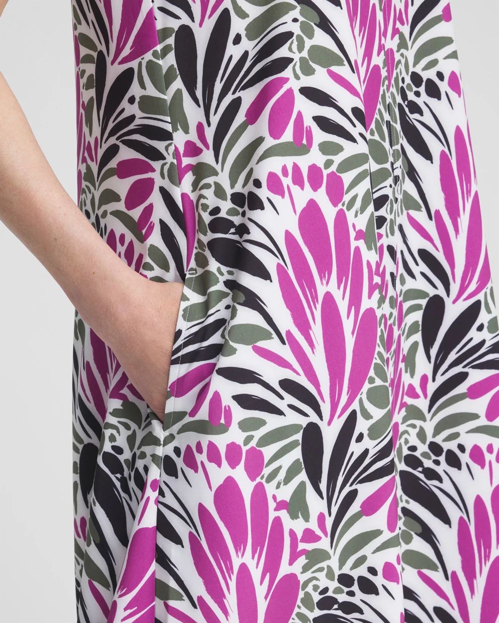 Zenergy® UPF Floral Sleeveless Dress