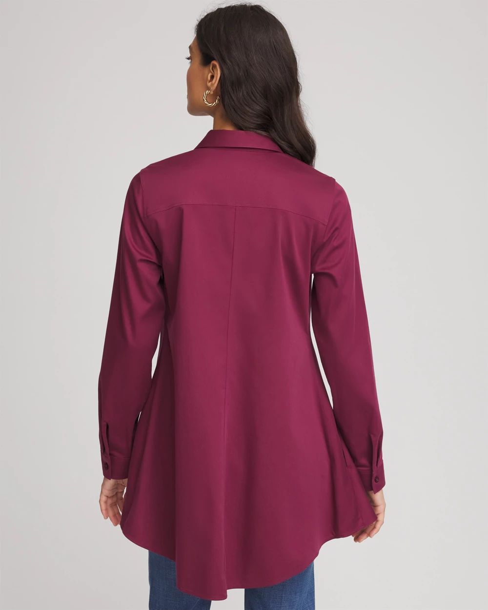 No Iron™ Pocketed Tunic click to view larger image.