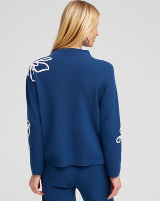 Zenergy® Luxe Cashmere Blend Soutache Top