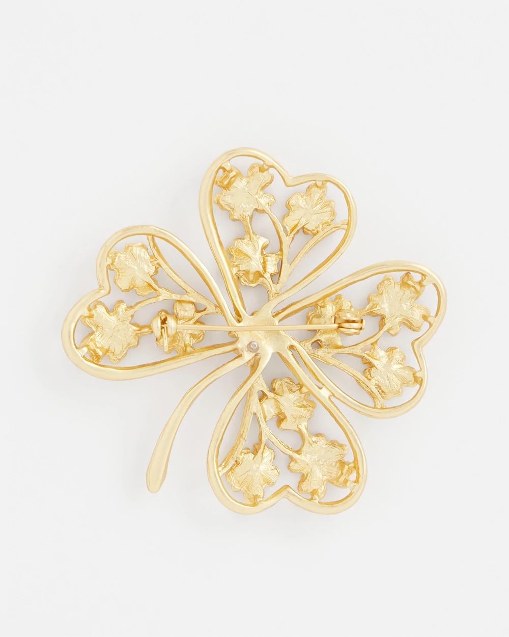 Clover Brooch