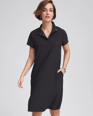Zenergy® UPF Neema Mockneck Bungee Dress