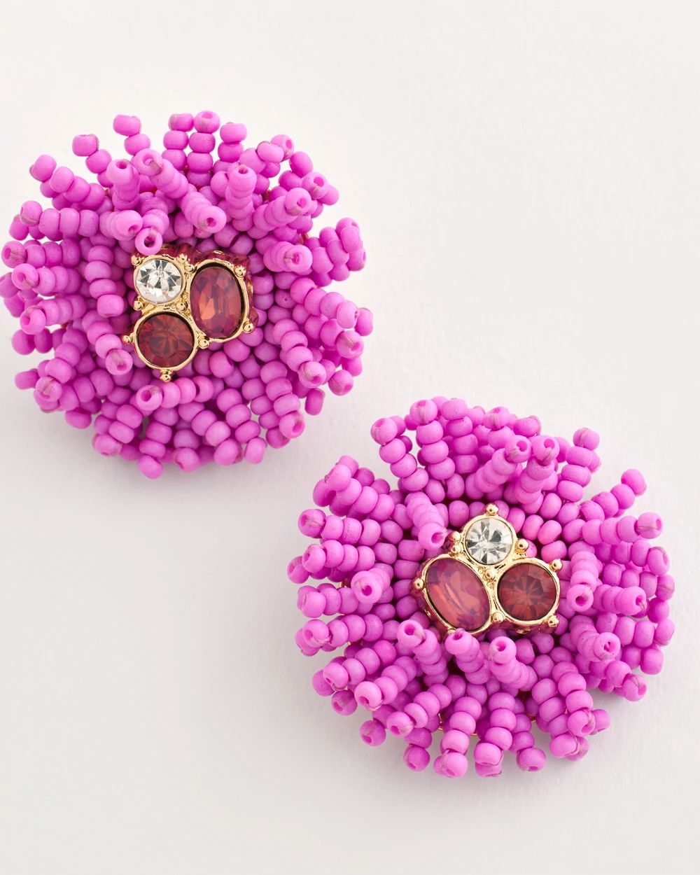 No Droop® Seed Bead Stud Earrings
