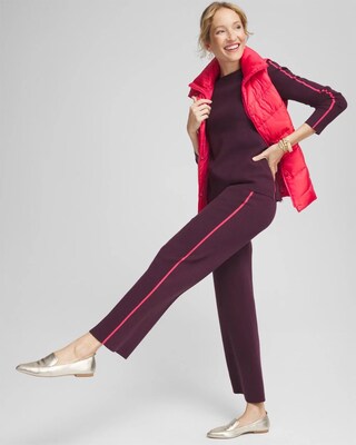 Zenergy® Luxe Side Stripe Ankle Pants click to view larger image.
