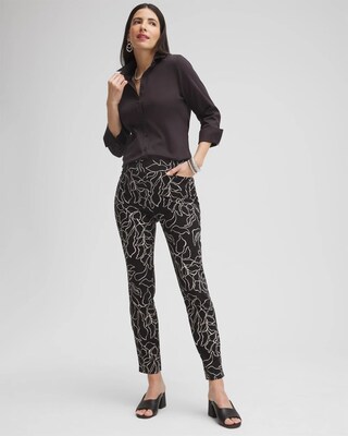 Brigitte Floral Print Ankle Pants