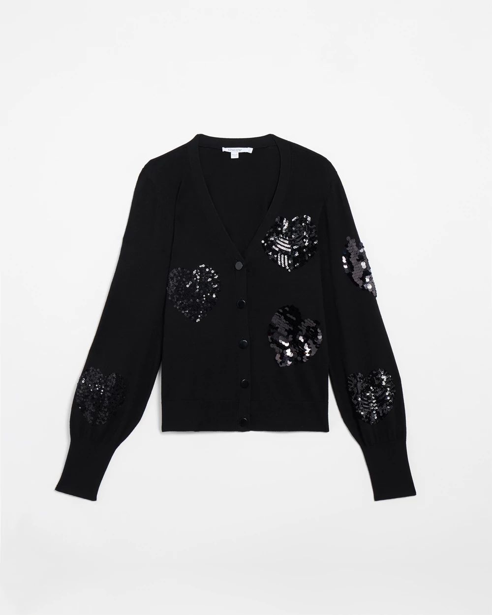 Sequin Hearts Cardigan