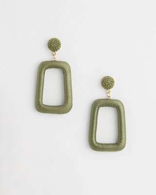 No Droop™ Green Square Hoops